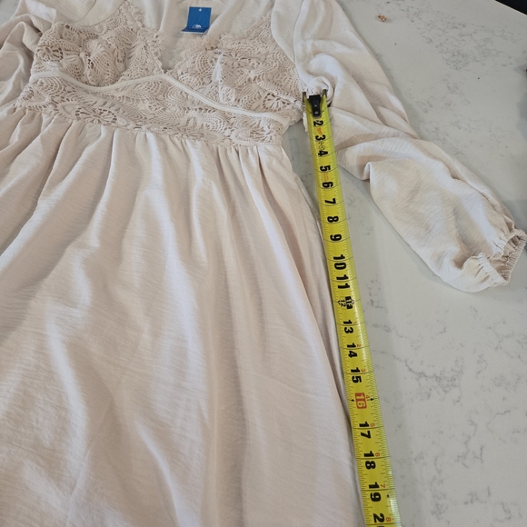 Cupshe Cream Lace Maxi Dress - Picture 13 of 16